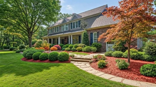 Stamford fall landscaping